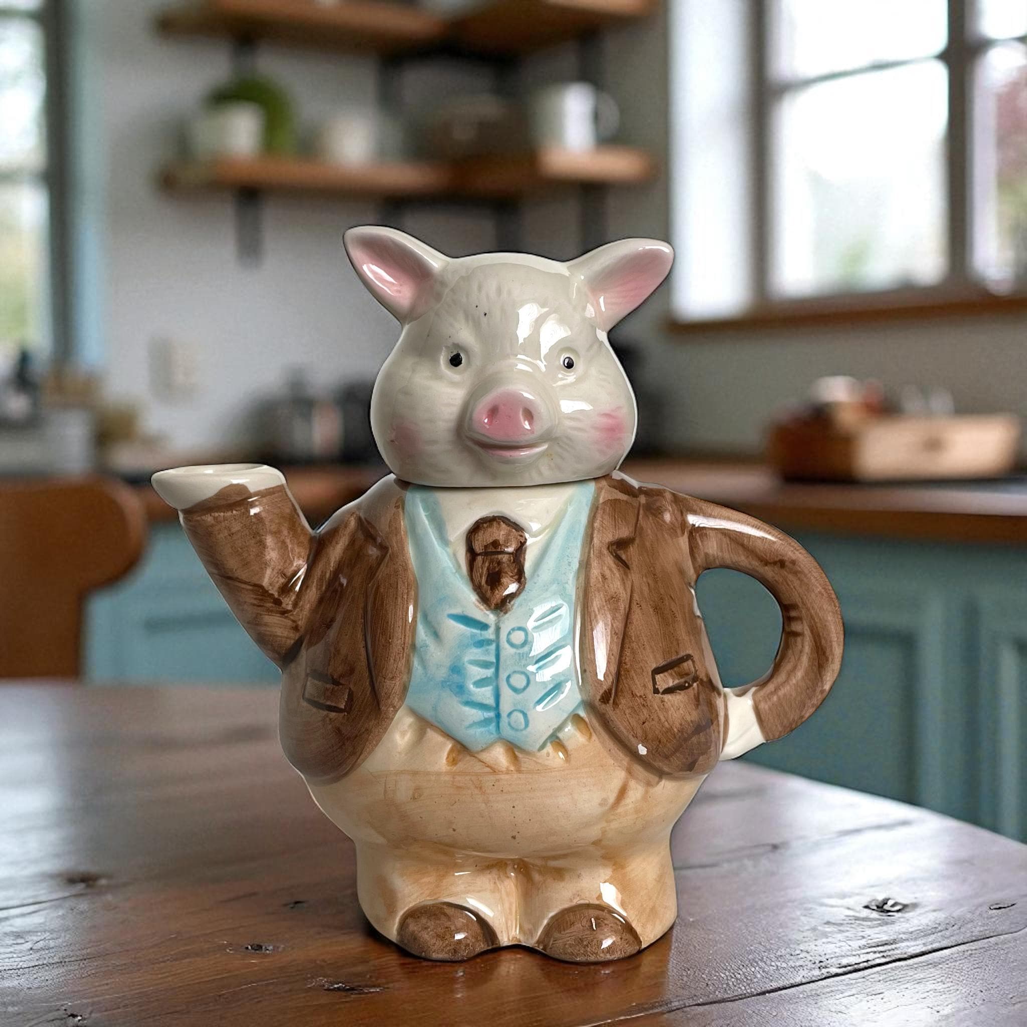 Tony wood cat teapot - Etsy 日本