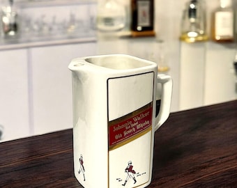 Vintage Johnnie Walker Red Label Old Scotch Whisky Water Jug Pitcher, Italy c1960’s | Whiskey