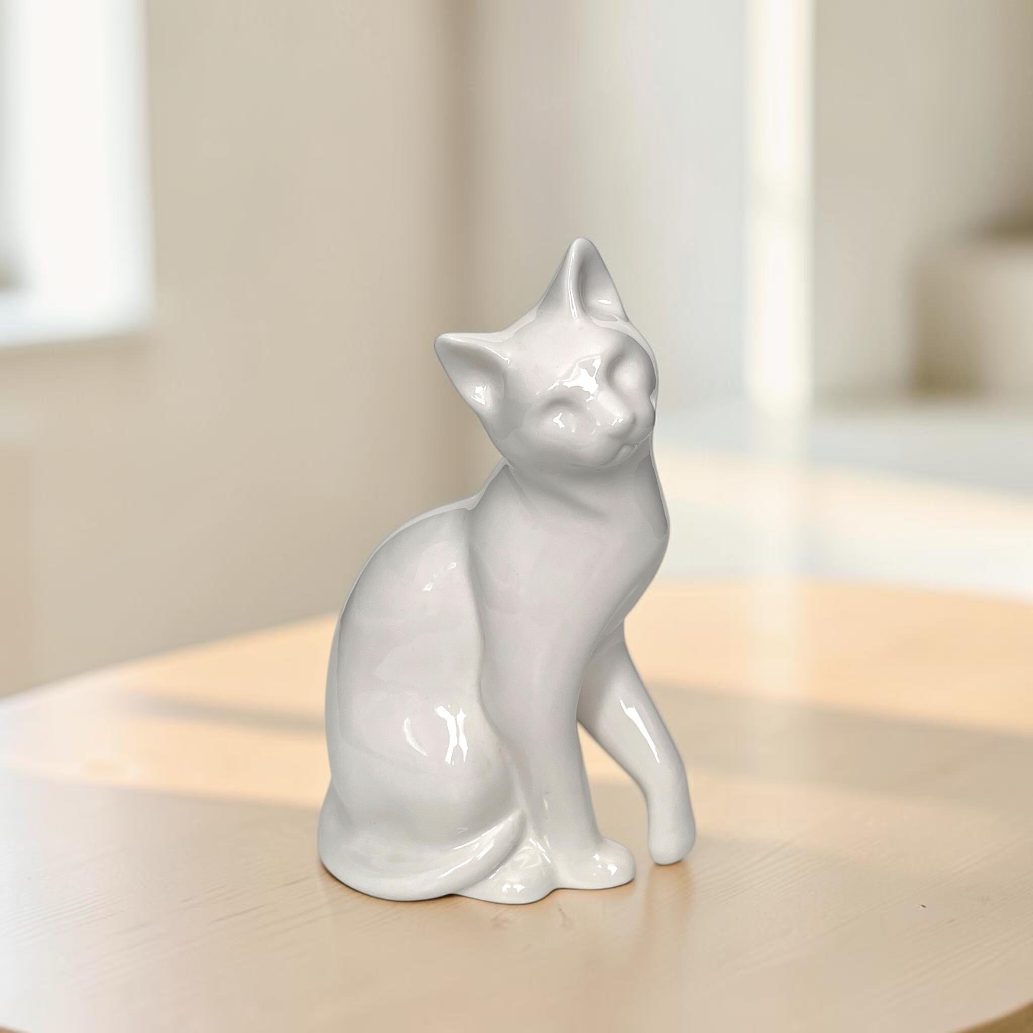 Beswick white cat - Etsy 日本