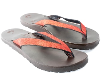 Sandalias de cuero para mujer - Edición Isla Key West de Jutta Neumann New York