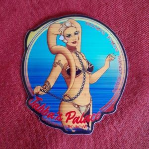 Jabba's Twilek Star Wars 2,5" vinyl laptop- of bidon weerbestendige kunststickers