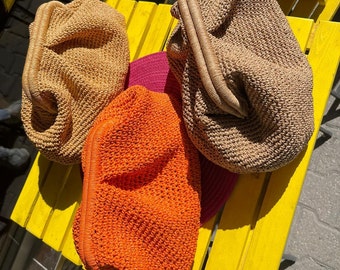 Raffia Purse; Ideal for Bridesmaids and Beach Enthusiasts