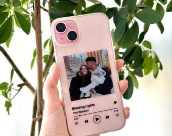 Custom Phone Case,Personalized Music Plaque Phone Case,Spotify Phone Case,Custom Music Plaque Phone Case,Song Album Phone Case,Phone Case
