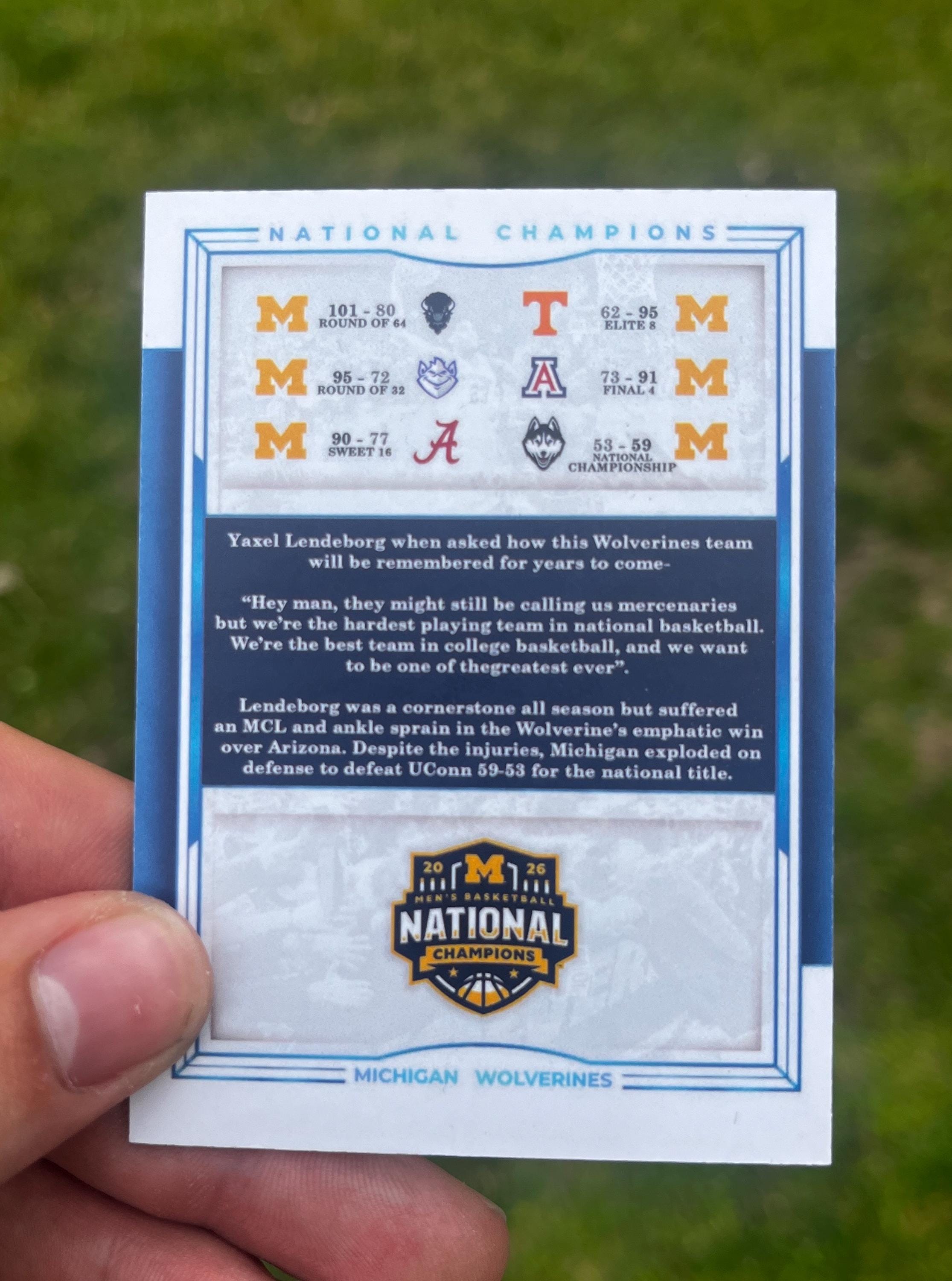 白ラベル・レア盤多数！USプロモ7インチ120枚 Yaxel Lendeborg Rookie Card Michigan Wolverines National