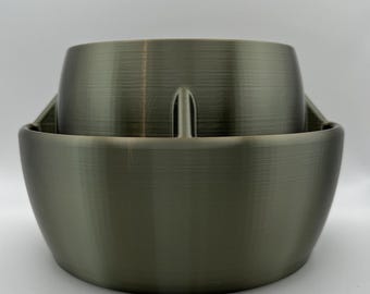 Maceta autorriego: textura suave y elegante