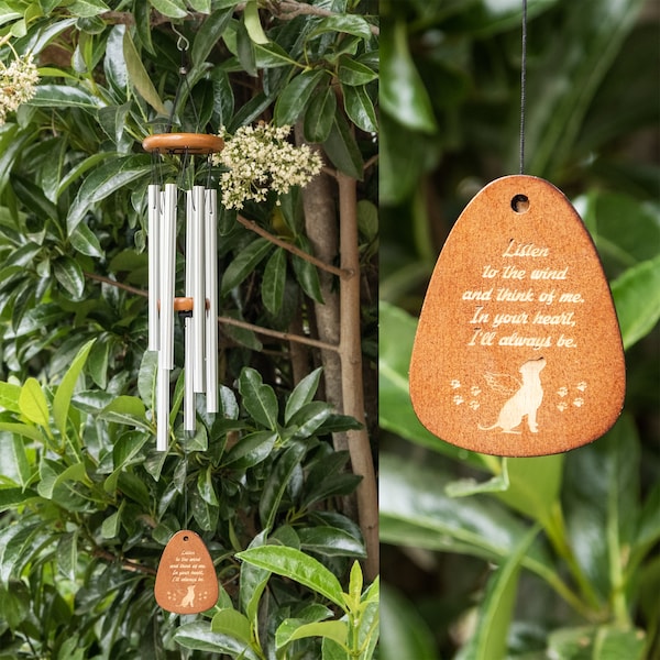 Custom Wind Chimes for Dog Etsy