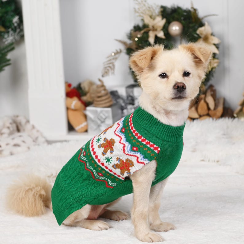 Valentine'S Day Dog Sweater Personalized Heart Sweater for Pet Custom Cat Sweater for Dog Pets New Puppy Gifts Outfit for Pets image 17
