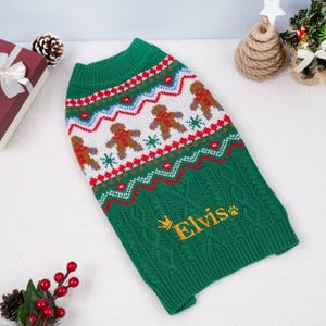 Valentine'S Day Dog Sweater Personalized Heart Sweater for Pet Custom Cat Sweater for Dog Pets New Puppy Gifts Outfit for Pets image 19