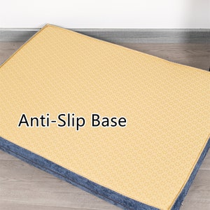 Personalized Pet Bed with Pillow Modern Pet Bed for Large Dog Bed with 4in Foam Pet Furniture Custom Dog Bed for Puppy Gifts for Pet Parents image 9