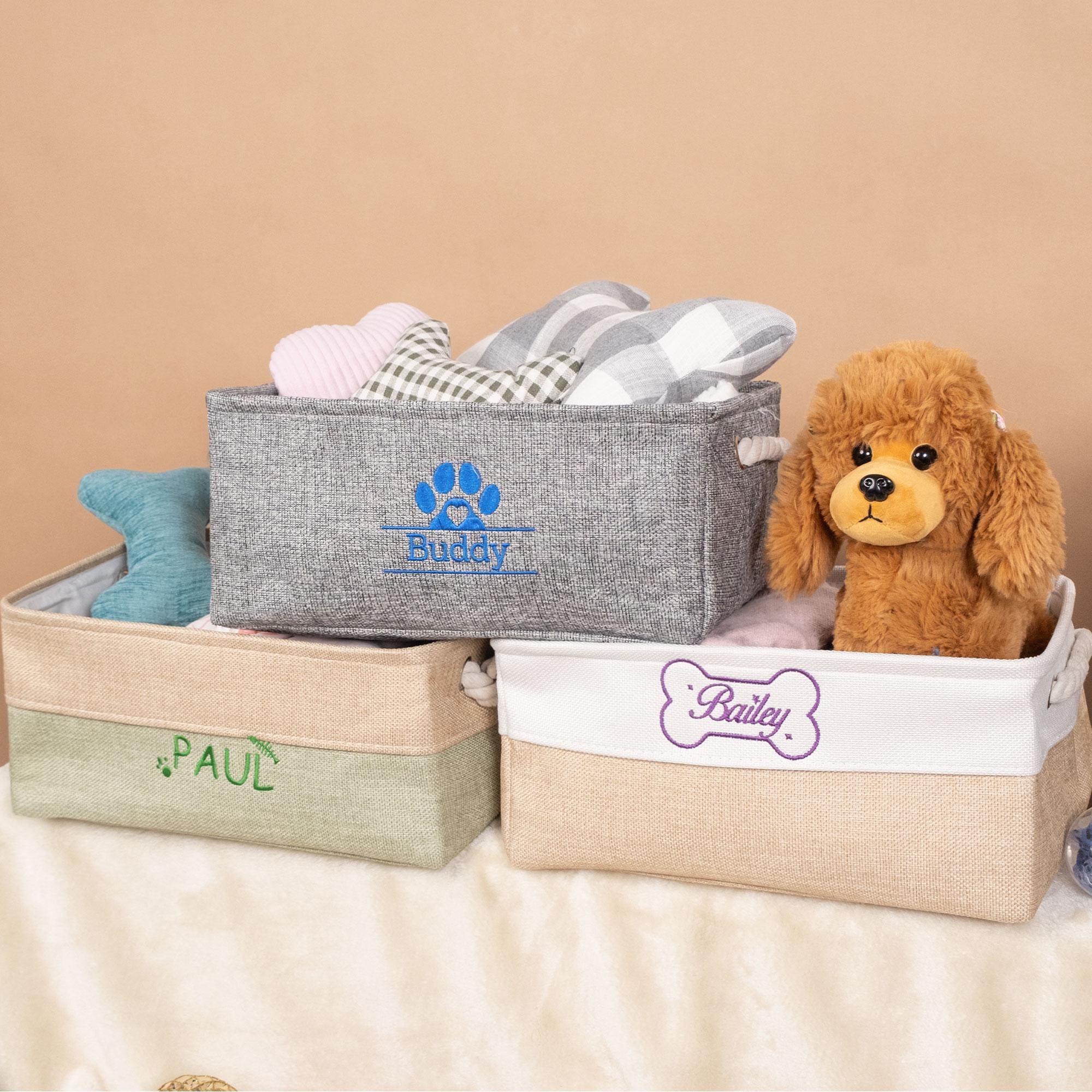 Black Cat Floral Foldable Storage Basket With Handles - Organizer For Girls Room, Toys & Clothes