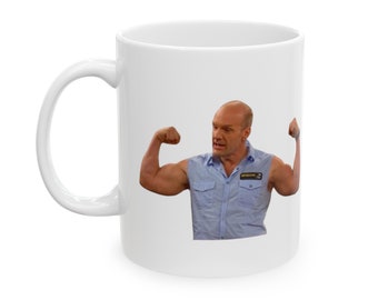Bob Duncan Flexing Coffee Mug | Good Luck Charlie | Tik Tok Memes