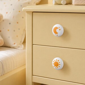 Colorful Ceramic Flower Drawer Knob,Home Decor Cabinet Door Knobs,Dresser Furniture Hardware