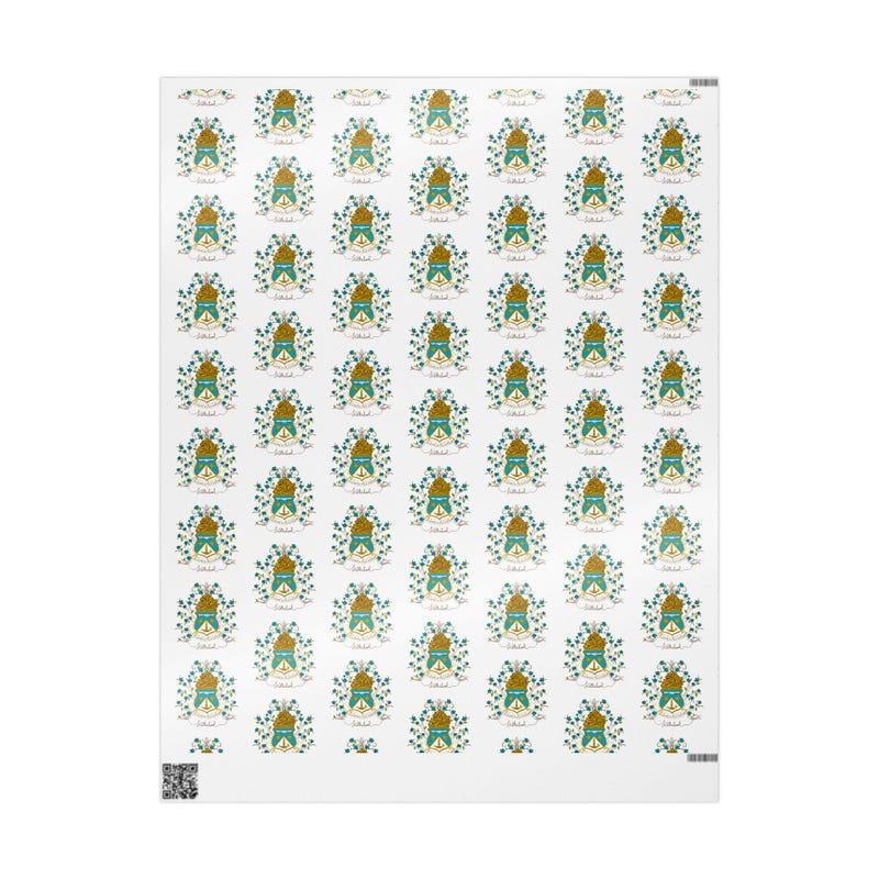 Grid Wrapping Paper - Etsy