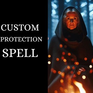 Custom Protection Spell | Amulet Necklace and Ritual Spell