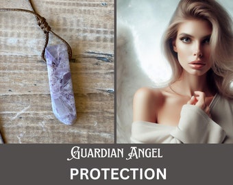 Guardian Angel Protection Amulet - Gezegend tijdens krachtig ritueel ~ Ritueel gereinigd en opgeladen ~ Heksenspreuk ~ Emotionele genezing