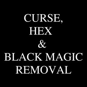 Curse Removal Hex & Black Magic Removal Ritual Plus Protective Amulet | Curse Cleansing, Protection from Dark Magic Spiritual Defense Spell