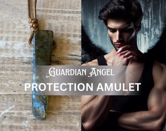 Amulette de protection d'ange gardien - Béni lors d'un rituel puissant ~ Rituellement purifié et chargé ~ Sort de sorcière