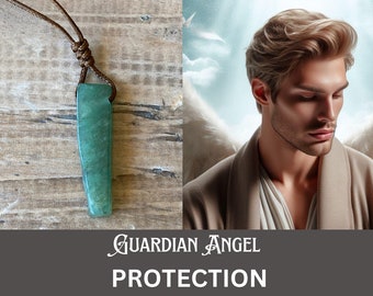 Amuleto di protezione dell'angelo custode - Benedetto durante un potente rituale ~ Rituale purificato e caricato ~ Incantesimo della strega
