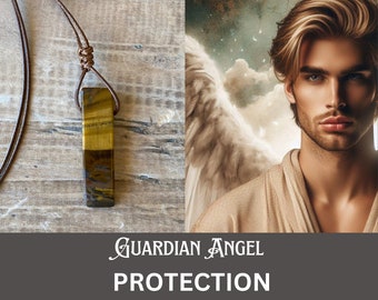 Amuleto di protezione dell'angelo custode - Benedetto durante un potente rituale ~ Rituale purificato e caricato ~ Incantesimo Wotch