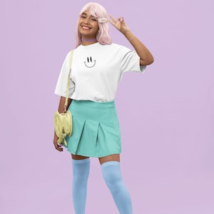 Smiley Face Shirt, Fun Smiley Face, Fun Summer Clothing, Happy Face Tshirt