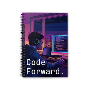 Code Weiterleitung: Computer Coder Spiralblock Bild 2