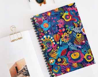Boho Dreams: Ein Notizbuch mit Spiralbindung