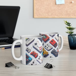 Level Up Your Coffee Game: Retro Video Game Mug