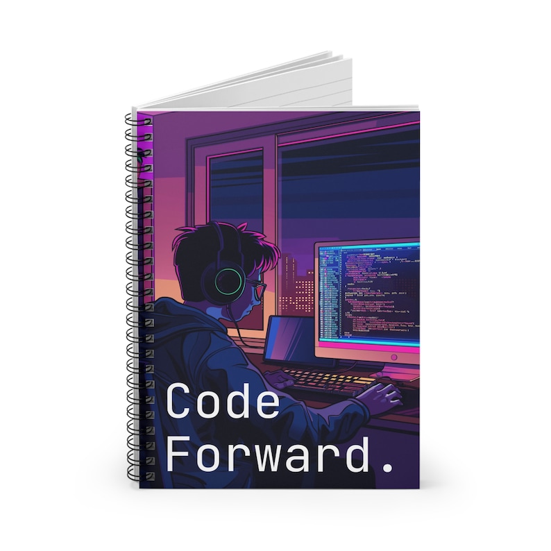 Code Weiterleitung: Computer Coder Spiralblock Bild 3