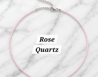 Crystal Necklace (choker style)