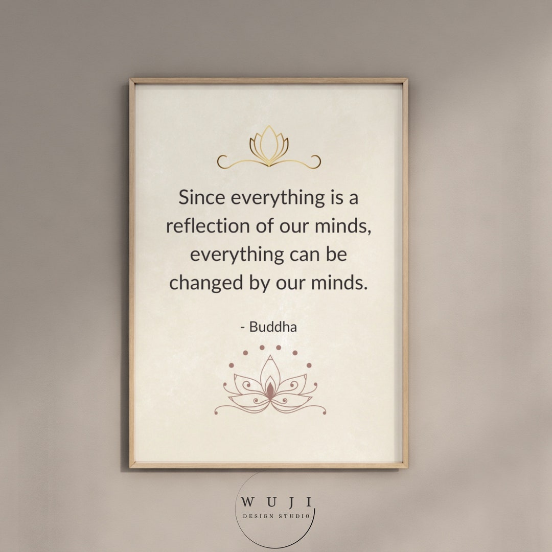Buddha Quotes Printable Wall Art for Office and Home Decor, Inspiration ...
