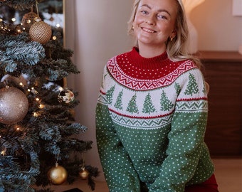 The christmas tree sweater knitting pattern