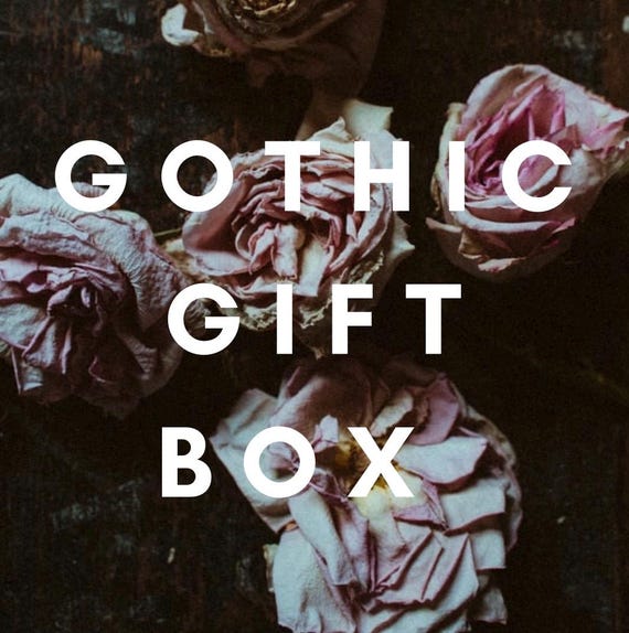 Gothic Gift Box Starter Box Gothic Box Gothic Jewellery Gothic Gift Goth Girl Goth Boy Gothic Treat Halloween Gift Goth Box Treat Box
