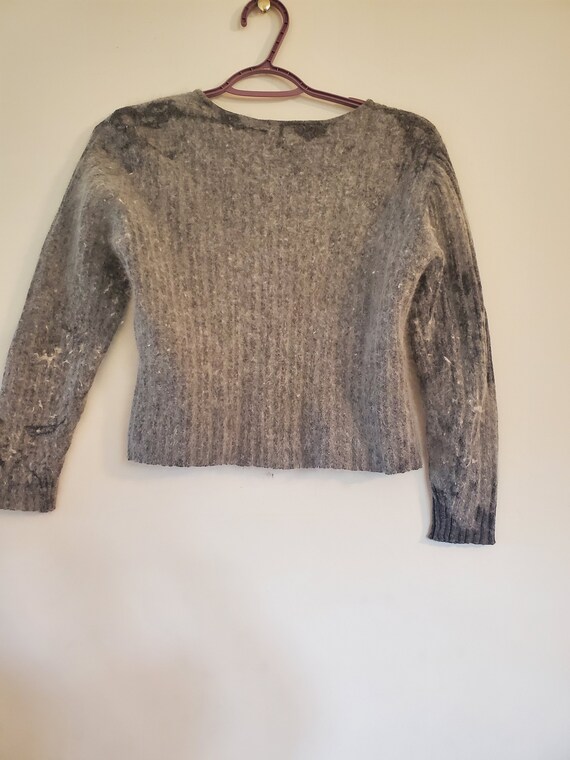 Vintage 2000s Angora Cardigan - image 2