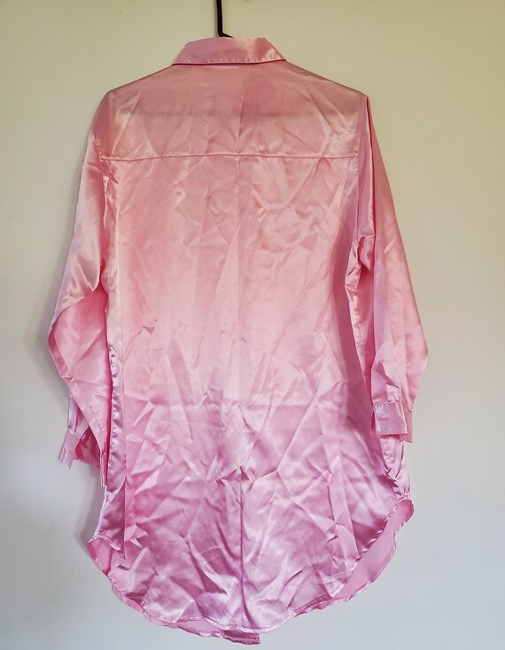 Vintage 1990s Pink Nightshirt - image 4