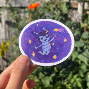 Stargazer Space Alien-Bug Sticker