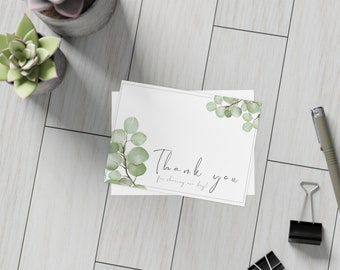 Lente "Thank-You" ansichtkaartenbundels (inclusief enveloppen)