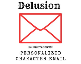 Alimente a ilusão - Carta de personagem de conforto personalizada (e-mail)