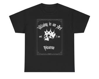 Camisa de vilão - Camisa de Halloween