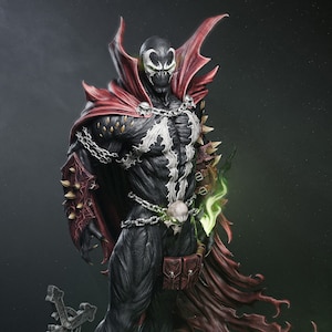 Spawn, STL file for 3D printing, Spawn figurine, Comics character, for 3D printing