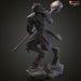 Figurine de roi-liche - Statue de World of Warcraft - Statue en résine imprimée SLA 3D - Peinte à la main - Arthas Menethil - France