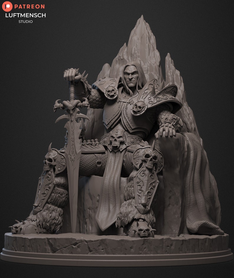 Arthas, Le Roi-Liche - Pixel and Pigments