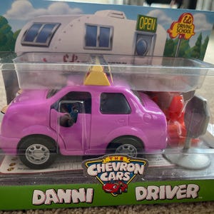 Vintage Chevron Cars Danni Driver