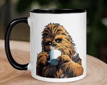 Chewbacca Mug: Star Wars Inspired Ceramic Coffee Cup