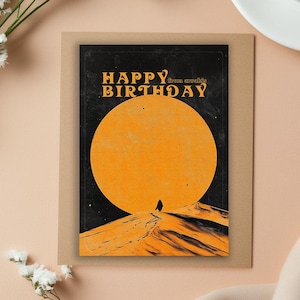 Dune Geburtstagskarte, Dune Karte • Dune Grußkarte • Geburtstagskarte • Timothee Chalamet • Dune