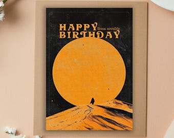 Dune Birthday Card, Dune Card • Dune Greeting Card • Birthday Card • Timothee Chalamet  • Dune
