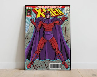 マグニートー X-メン 97 ポスター、コミックスタイル