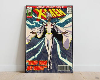 Storm X-Men Poster: X-Men 97' Inspired Superhero Art