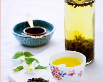Mélange de thé grec des montagnes, mélanges de tisanes naturelles et biologiques, thé traditionnel