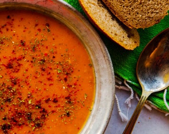 Reinforced Red Lentil Soup for Vegetarian by M.D,