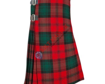 Clan Kerr Modern Tartan Kilt: Traditional Scottish Highland Dress